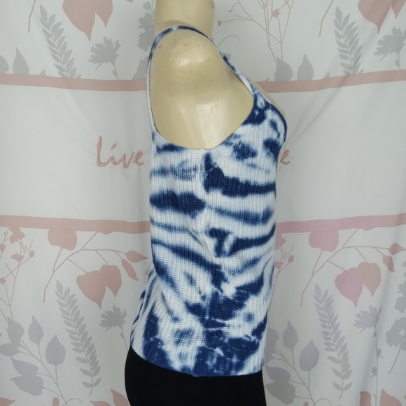 Fred Meyer Sweater spaghetti top Size L tie dye - Picture 3 of 8
